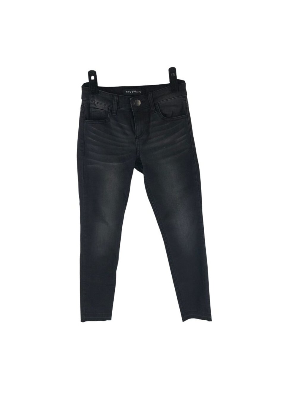Prosperity Black Skinny Jeans Size 25P Stretch Low Rise Petite Womens Denim